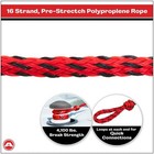 Airhead 60 Ft Uv Resistant Tow Rope For Towable Tubes  1-4 Riders