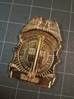 Security Officer Captain Burns International Badge Gold Tone Eagle 08742 Cosplay
