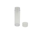 5 Bcw Coin Holder Tube Penny Round Plastic Storage Tubes Screw Cap Holds 40