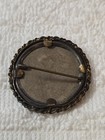 Vintage Rare Antique Victorian Sweetheart Portrait Photo Brooch Jewelry  1a7 