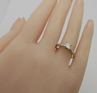 Zei Diamond Princess Cut 0 45 Ct Solitaire Engagement Ring In 14k White Gold