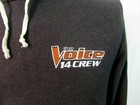 The Voice Season 14 Cast   Crew Exclusive Hoodie  Very Rare - Size Large
