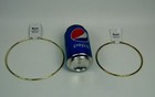 Lot Of Eight 6   And Two 5  Darice Brass Metal Macrame Rings Buy The Lot   Save 