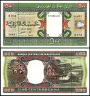 Mauritania 500 Ouguiya  1999-2002  P-8  Unc X 100 Pcs Bundle Pack