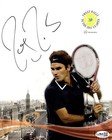 Roger Federer Signed 8x10 Photo 2011 Us Open Autographed Jsa Coa