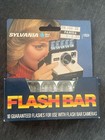 Vintage Sylvania Blue Dot Flash Bar For Polaroid Sx-70 And Onestep Cameras  10 F