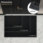 Best 24x36 Inch Heavy Duty Front Door Mat With Elastic Mesh Surface Cushioned