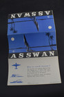  vintage-co 1927   Aswan Egypt Tourist Brochure  low Dam 
