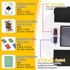 Automatic Card Shuffler  1-2 Deck Quiet   2000 Mah Usb-c Rechargeable Electronic