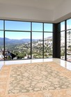 6 1  X 8 8  Traditional Oriental Hand-knotted Wool Area Rug In Olive