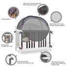 Zxplo Baby Safety Crib Tent Infant Pop Up Mosquito Net Nursery Bed Canopy Net   