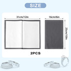 Large 2-pack Jewelry Polishing Cloths For Silver  Gold  Diamonds   More