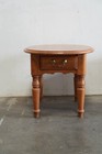 Broyhill Premier Collection Oak End Table   Vintage Coffee Table Set 1980s
