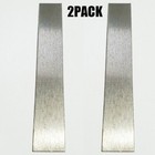 2pcs Pure Nickel Anode 6  X 1  Plating Bright Nickel Jewelry Rectifier New