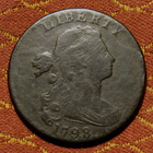 1798 Draped Bust Large Cent  S-176    Details Complete   Strong  Superb Reverse