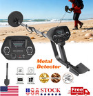 Lcd Metal Detector Kit Deep Sensitive Gold Digger Hunter Search Waterproof Coil
