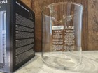 Bodum Spare Glass 17 Ounce Replacement For Bistro Or Chambord  4 Cup  1504-10