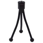 4  Flexible Mini Tabletop Tripod Stand - Black 5-pack