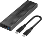 Usb 3 2 Type-c Tool-free Enclosure For M 2 Pcie Nvme And Sata Ssds Ec-snve