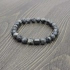 Triple Protection 8mm Magnet Bracelet Wellness Gift Bracelet