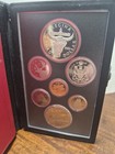 1982 Canada Proof Set Royal Canadian Mint Rcm Coa 7-coin Set W  Silver Dollar 1 