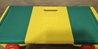 Vintage 1994 Lego Building Storage Table - Foldable Legs - Red Yellow Green