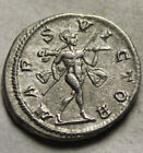 Rare Genuine Ancient Roman Coin Silver Antoninianus Elagabalus 218ad Mars Trophy
