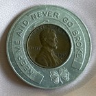 1956 D Encased Wheat Cent Penny Rexall Products Lucky