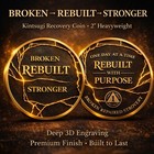     1 Year Sober Aa Chip     Alcoholics Anonymous Sobriety Coin Recovery Medallion