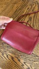Rare Vintage 90s Y2k Cherry Red Coach Disco Bag 9048