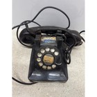 Vintage Western Electric 302 Black Rotary Desk Telephone Bell System As-found