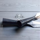 Hand-forged Medieval Spearheads     Set Of 2   Half-polished Carbon Steel Replica