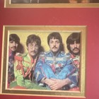 Beatles Sgt  Pepper s Lonely Hearts Club Band Lg Nicelyframed Photos   Tracklist