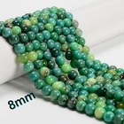 Natural Chrysoprase Smooth Round Beads 4mm 6mm 8mm 10mm 12mm 15 5  Strand