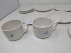 Piedmont Airlines Mayer China 15 Pc Dish Set Plates Cups Vintage  179 