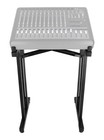 Rockville Rxs30 Portable Pro Mixer Stand  Instant Fold setup  Adjustable Width