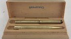 Sheaffer Gold Filled Mini Fountain Pen   Pencil  celluloid Box    0 14k Fine Nib