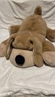 Fao Schwarz Patrick The Pup Plush Jumbo Oversized Dog Brown 38     Pristine 