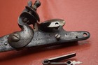 Antique Veic Barnett Flintlock Date Mark 1799 Incomplete  W  Repro Frizzen
