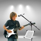 Pyle Multimedia Ipad And Tripod Microphone Stand-adjustable Extender Bar