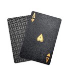 Diamond Waterproof Black Playing Cards  Deck Of Cards  Hd  Poker Card black Card