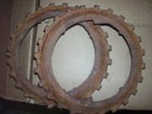 Vintage  John Deere Planter -   H1302b - Cast Iron  Seed Plates  X 2- Farmhouse