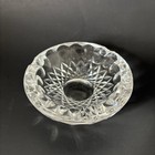 Waterford Cut Crystal Ashtray Round Cigarette Cigar 6 3 4  Vintage