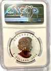 2018  5 Canada 1 Oz Silver Maple Leaf Dog Privy Earlyreleases Pf70 Reverse Proof