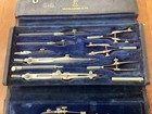 Vintage Keuffel   Esser  Drafting Set  From Germany N896-key-blue Velvet