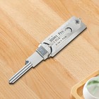 2-in-1 Stainless Steel Key Decoder Tool Precision Hook Lock Pick Portable