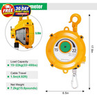 Spring Balancer 15 22kg 33 49lbs  15 22kg 33 49lbs   Yellow