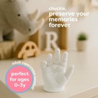 Chuckle Baby Handprint Footprint Casting Kit  3d Molding Gift Set  Memories  Kee
