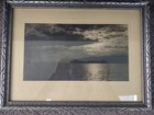 Antique Silver Framed 1924 Landscape Photograph