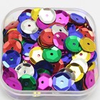 1600 Cup Round Loose Sequins Paillettes 10mm Sewing Wedding Craft Colour Pick